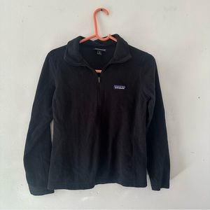 PATAGONIA quarter zip fleece sweater